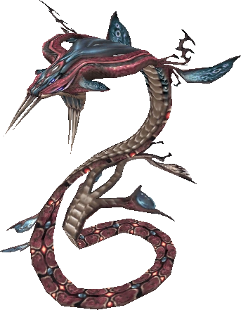 A monster named Marilith in Final Final Fantasy XII. It appears as a giant cobra-like snake with long needle-shaped teeth and a split tail.
