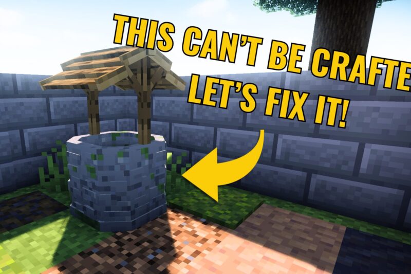 FIX: Using KubeJS to fix the broken Well recipe in Days in the Middle Ages Minecraft Mod